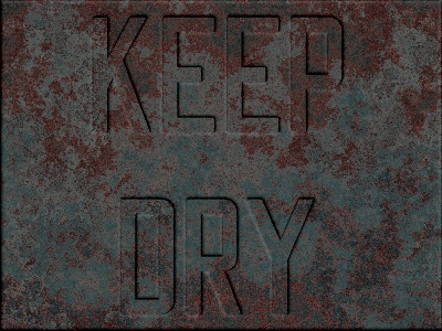 Keep dry