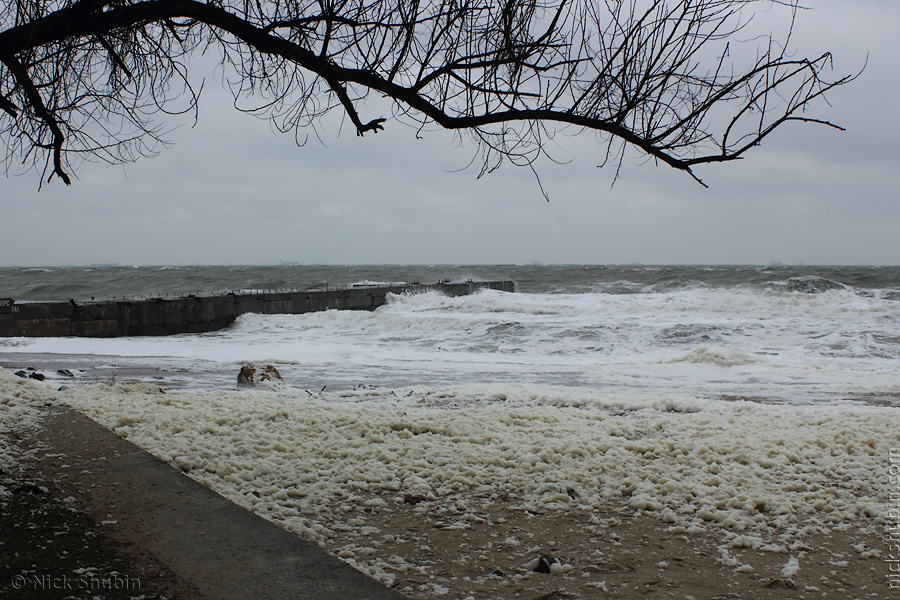 Sea storm, Odessa
