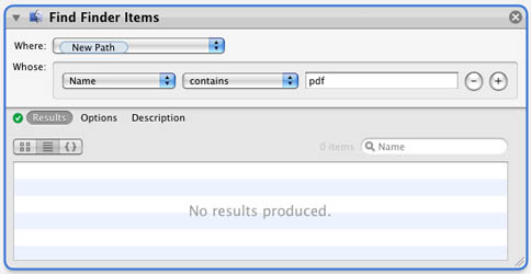 Finder app window on Mac.