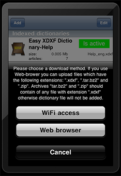 Download options