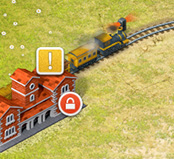 Train is delayed