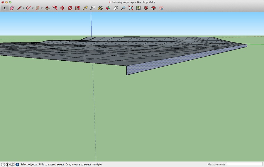 Finishing 3D model