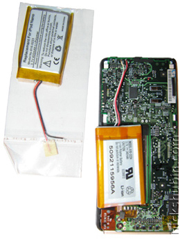 iPod circuit board