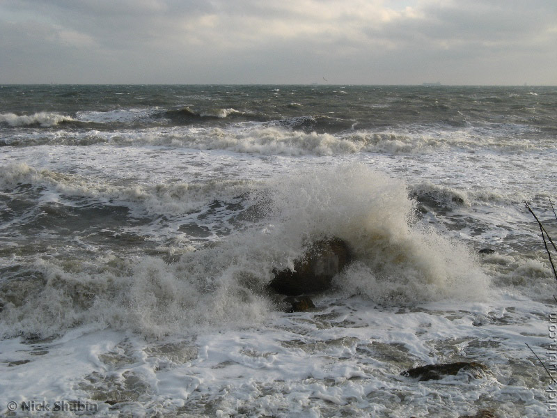 Winter Sea in Odessa, 2008