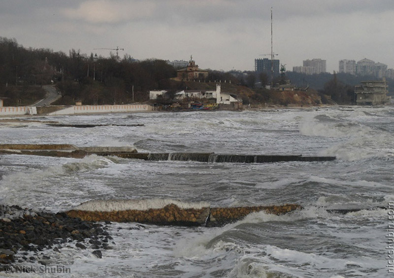 Winter Sea in Odessa, 2008