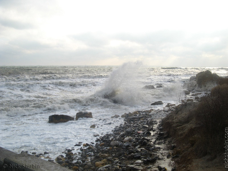 Winter Sea in Odessa, 2008