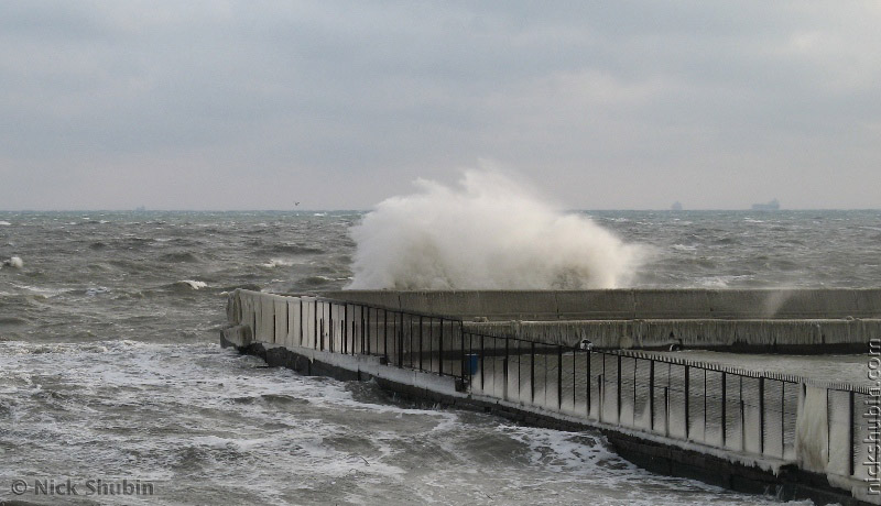 Winter Sea in Odessa, 2008