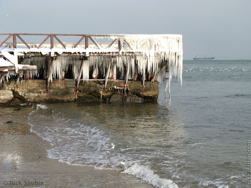 Snow in Odessa, 2009