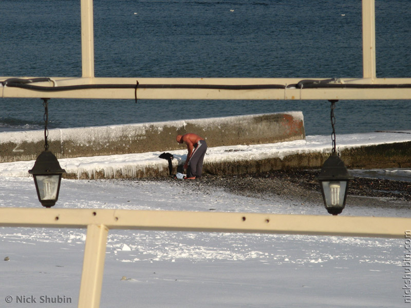 Snow in Odessa, 2009