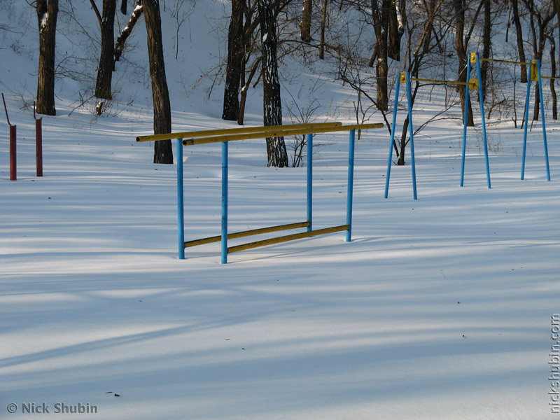 Snow in Odessa, 2009