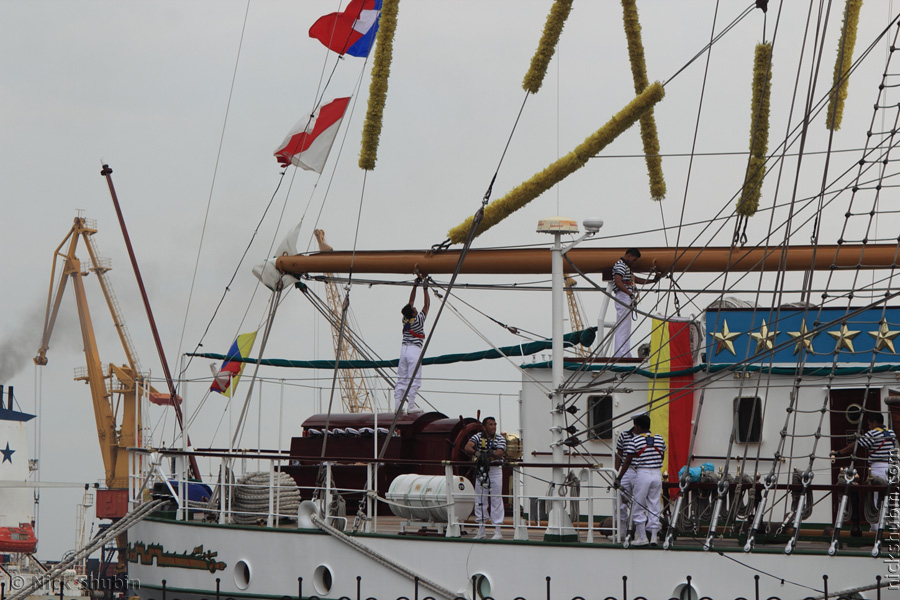 Cuauhtémoc ship in Odessa, 2011