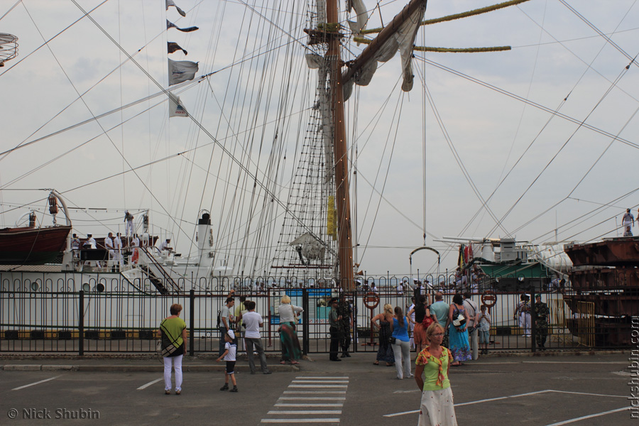 Cuauhtémoc ship in Odessa, 2011