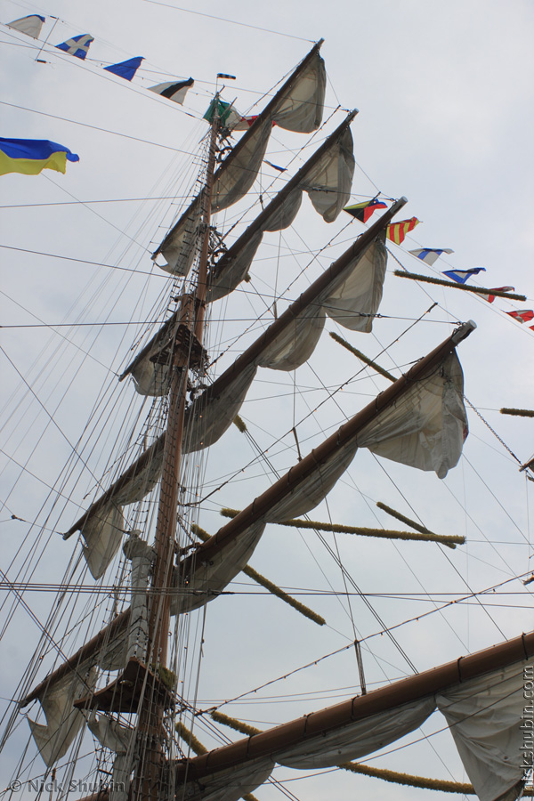 Cuauhtémoc ship in Odessa, 2011