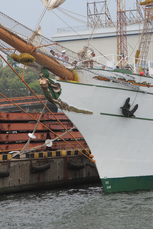 Cuauhtémoc ship in Odessa, 2011