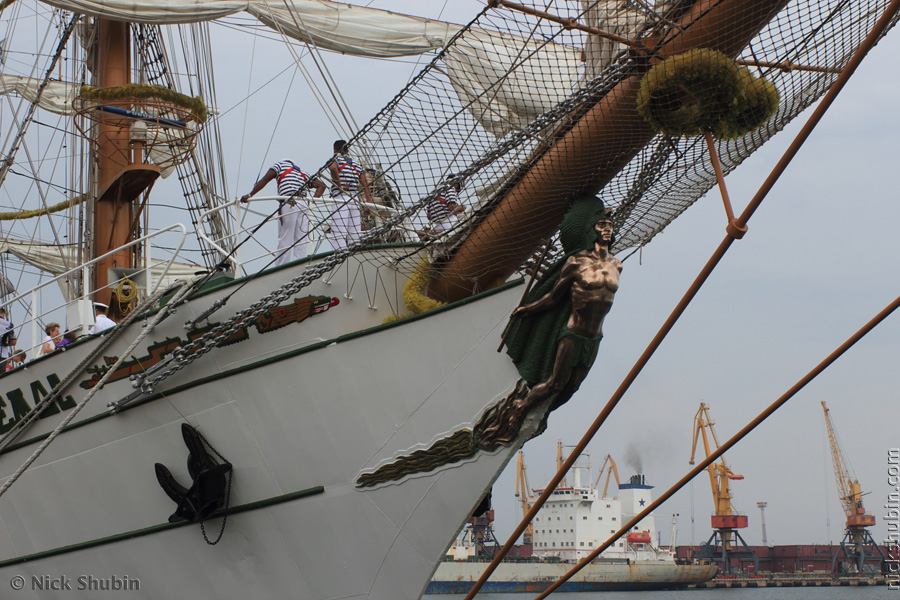 Cuauhtémoc ship in Odessa, 2011