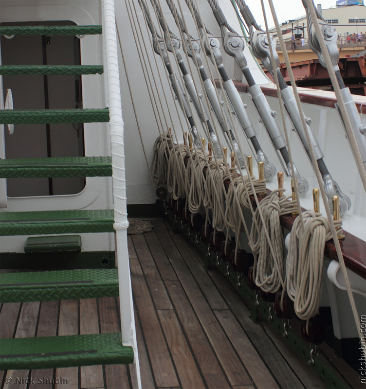 Cuauhtémoc ship in Odessa, 2011
