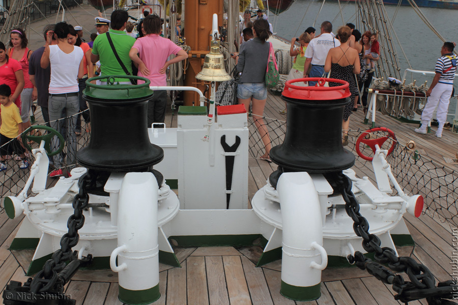 Cuauhtémoc ship in Odessa, 2011