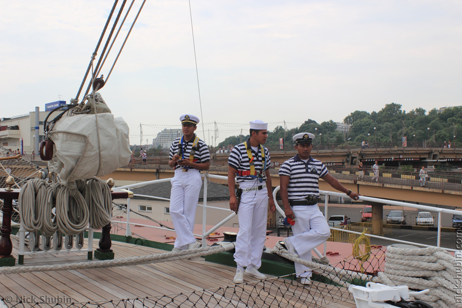 Cuauhtémoc ship in Odessa, 2011