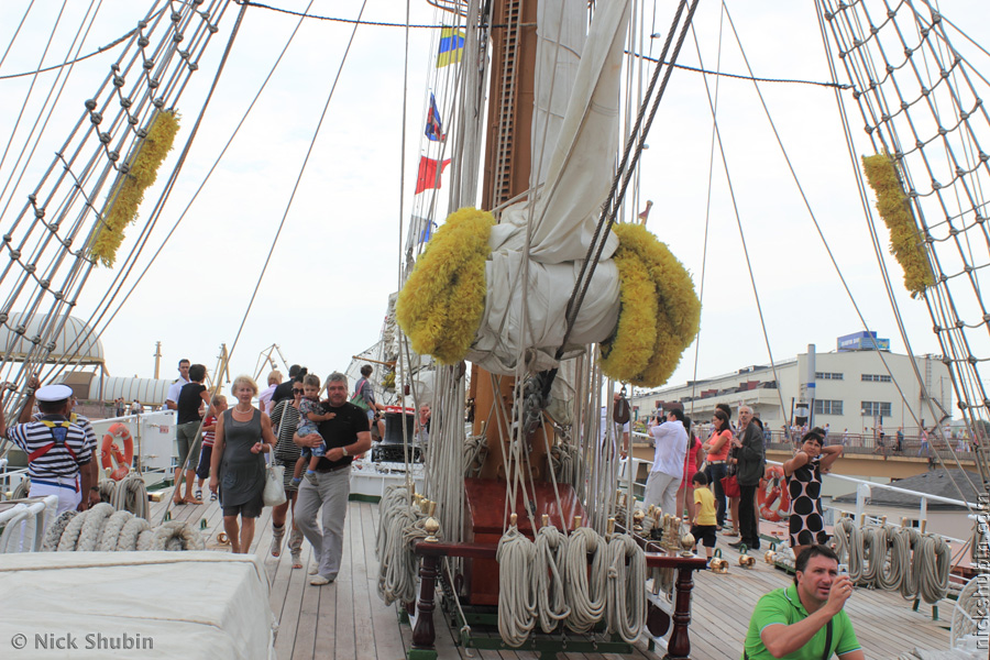 Cuauhtémoc ship in Odessa, 2011