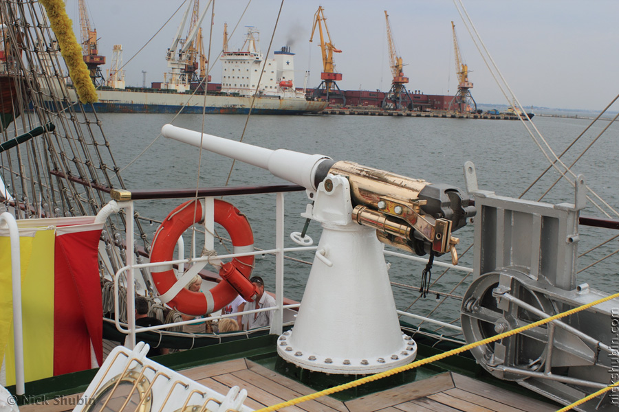 Cuauhtémoc ship in Odessa, 2011
