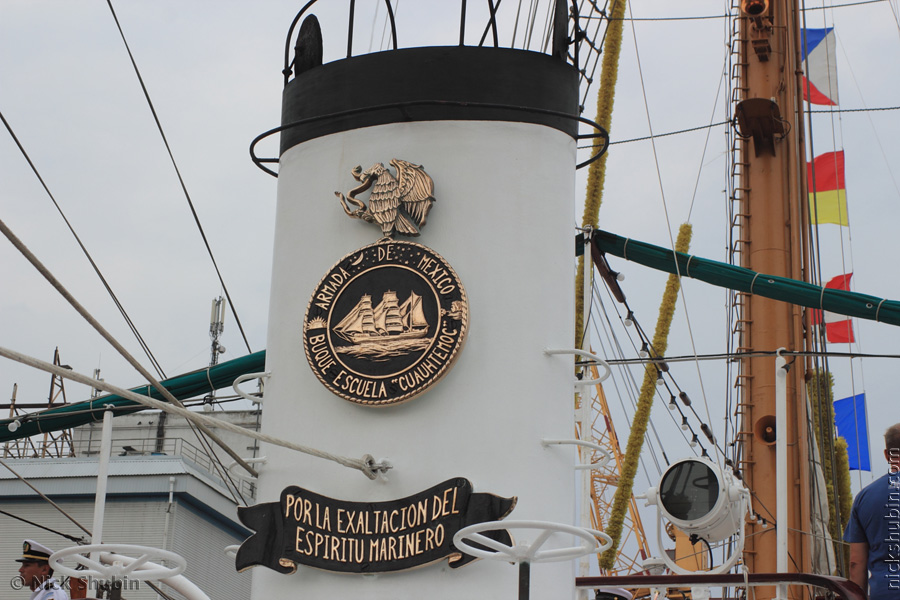 Cuauhtémoc ship in Odessa, 2011