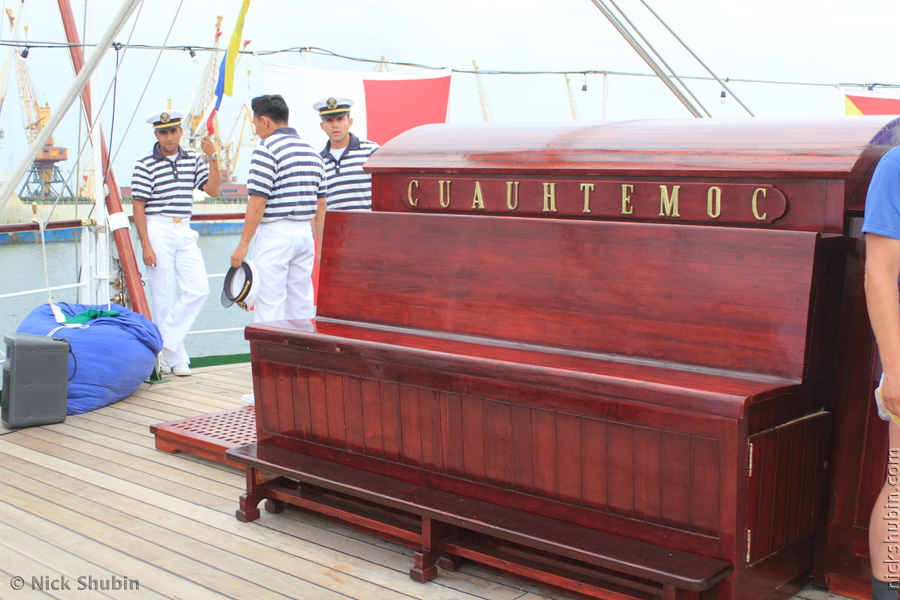 Cuauhtémoc ship in Odessa, 2011
