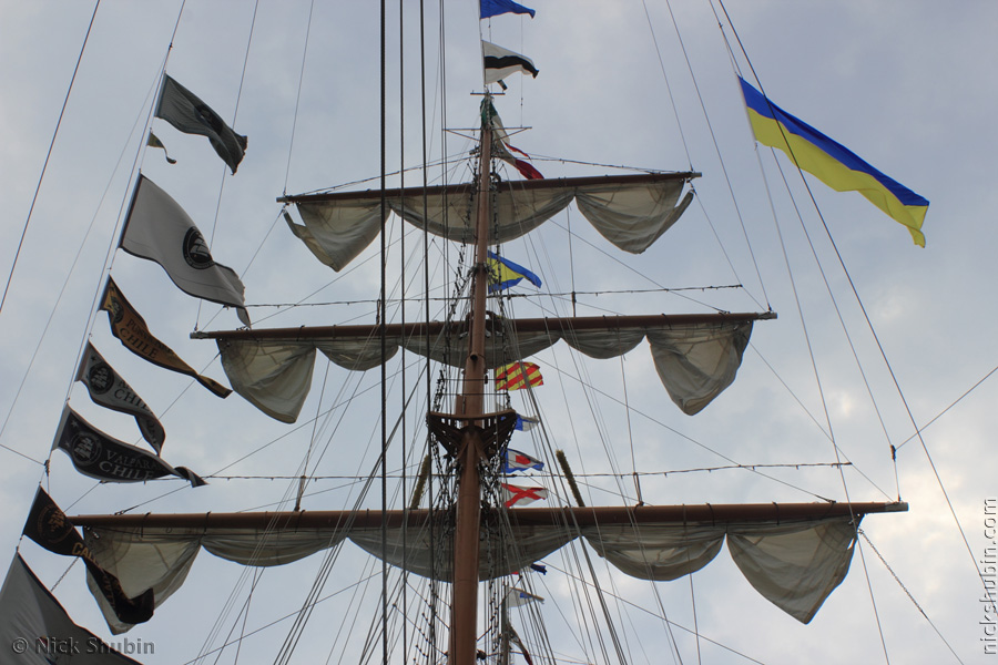 Cuauhtémoc ship in Odessa, 2011