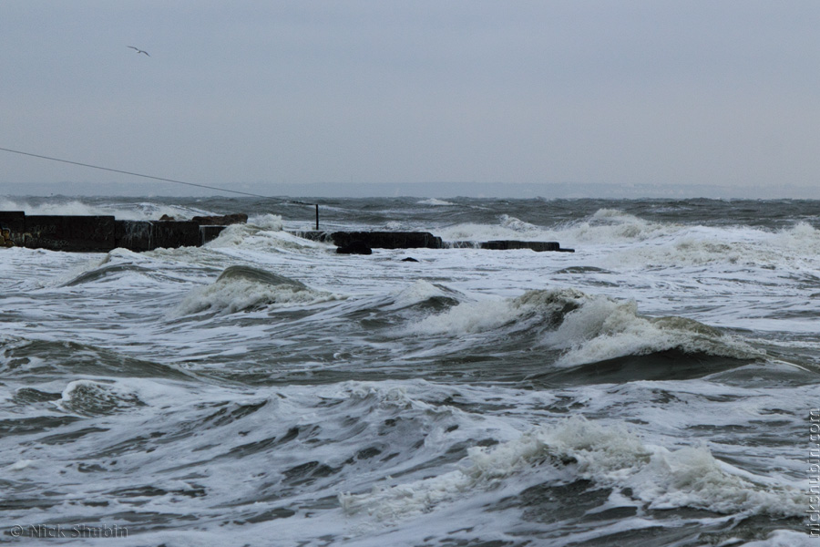 Sea storm, Odessa
