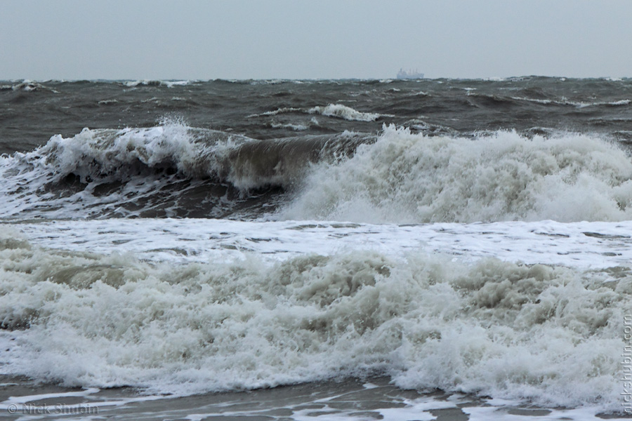 Storm in Odessa. December 2012