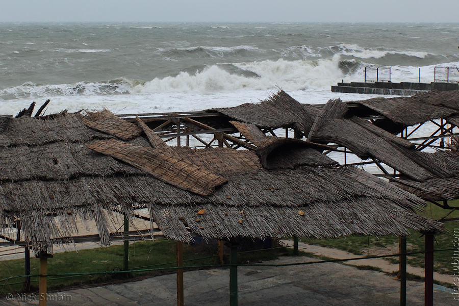 Sea storm, Odessa