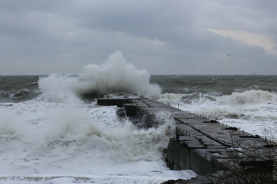 Sea storm, Odessa