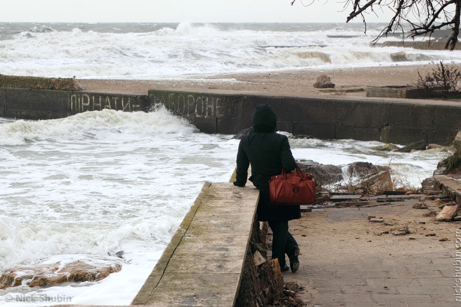 Sea storm, Odessa