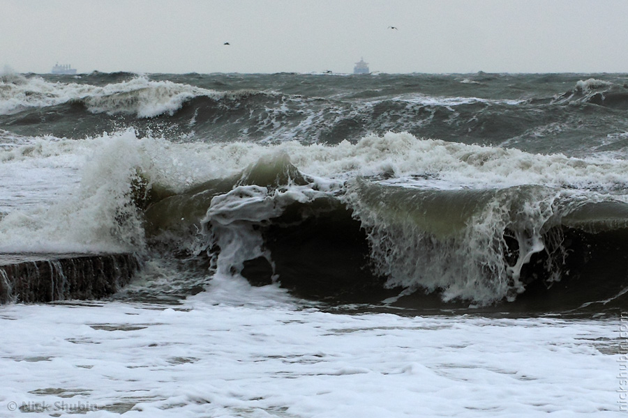Sea storm, Odessa