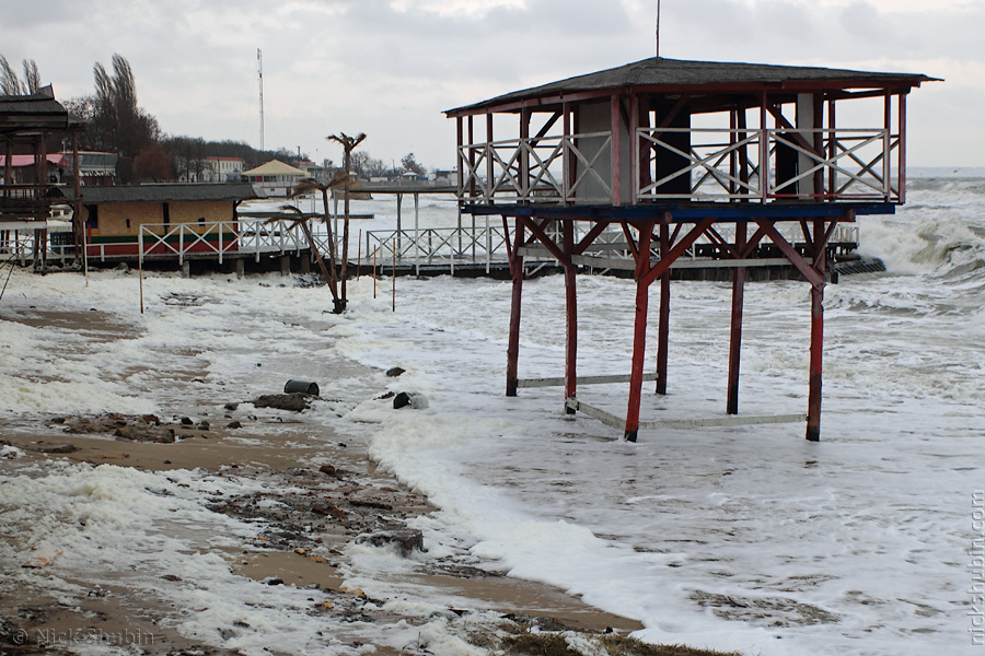 Sea storm, Odessa