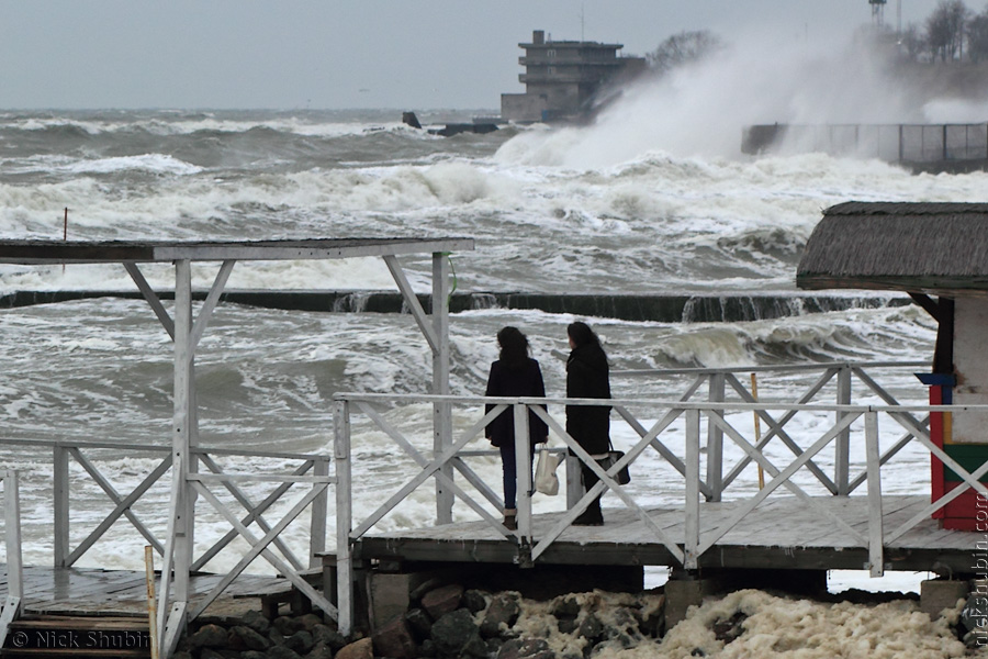 Sea storm, Odessa