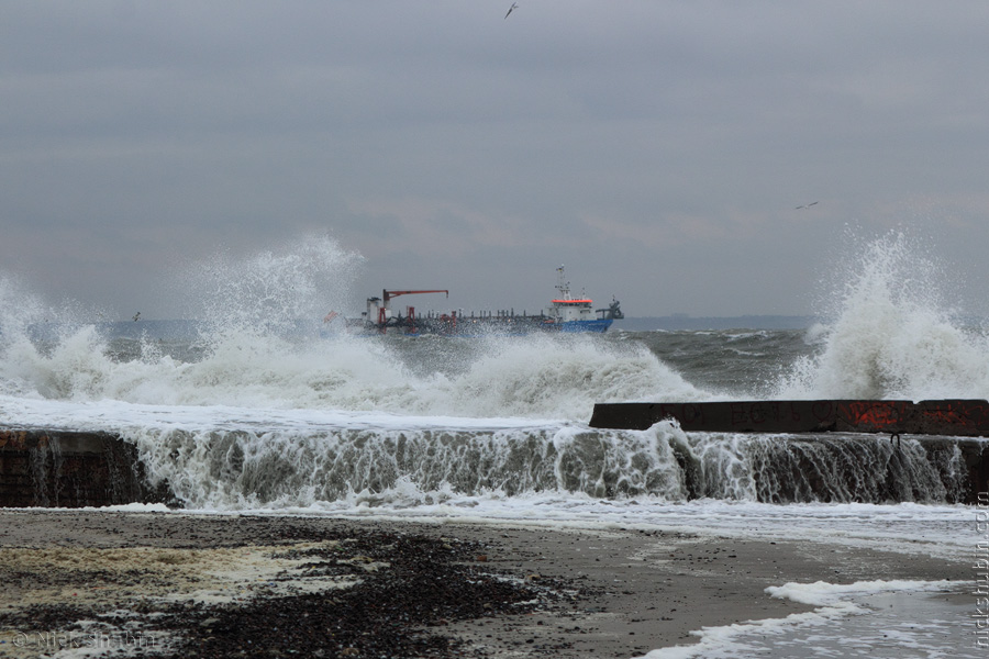 Sea storm, Odessa