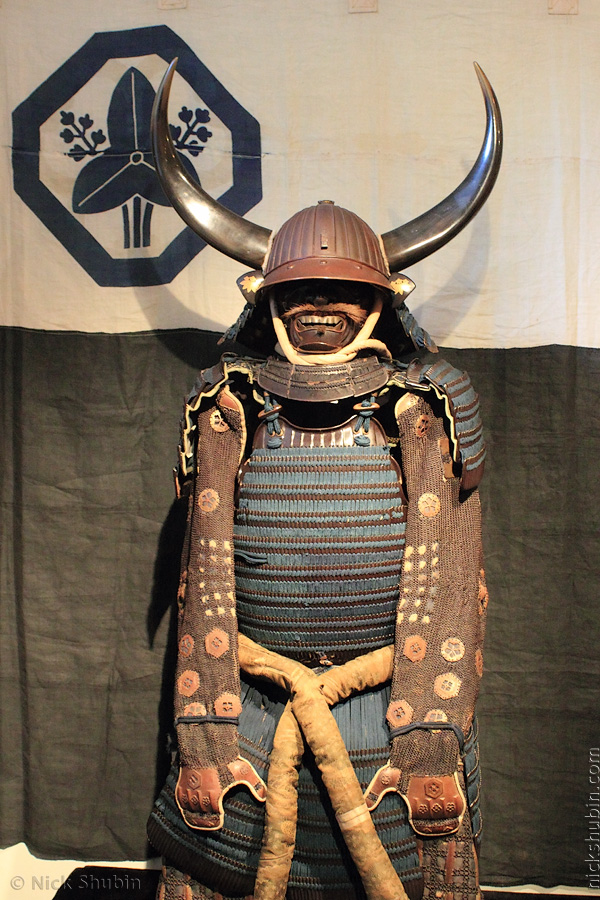 Samurai exhibition in Odessa, Ukraine.