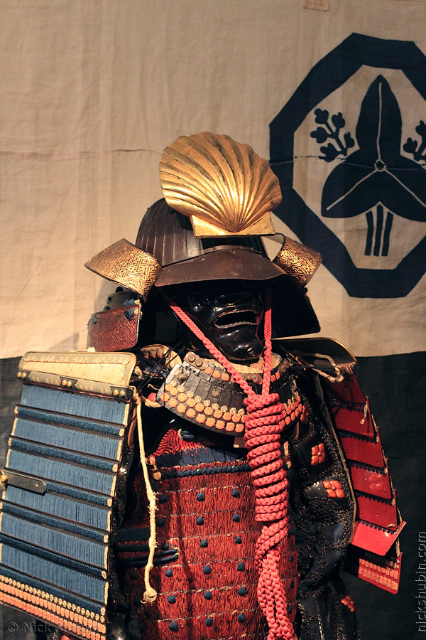 Samurai exhibition in Odessa, Ukraine.