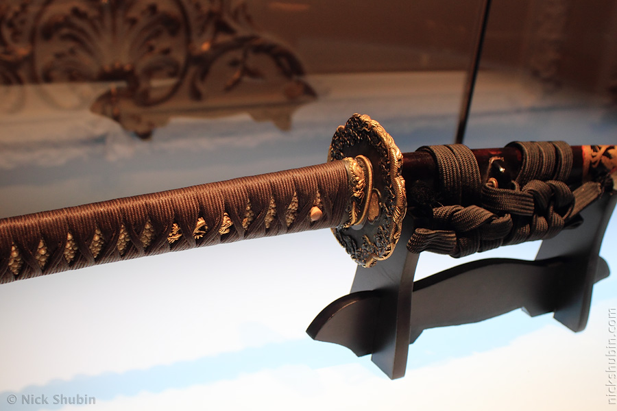 Samurai exhibition in Odessa, Ukraine.