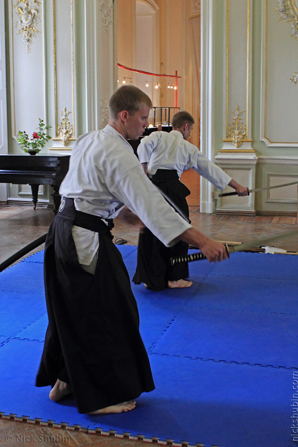 Samurai exhibition in Odessa, Ukraine.