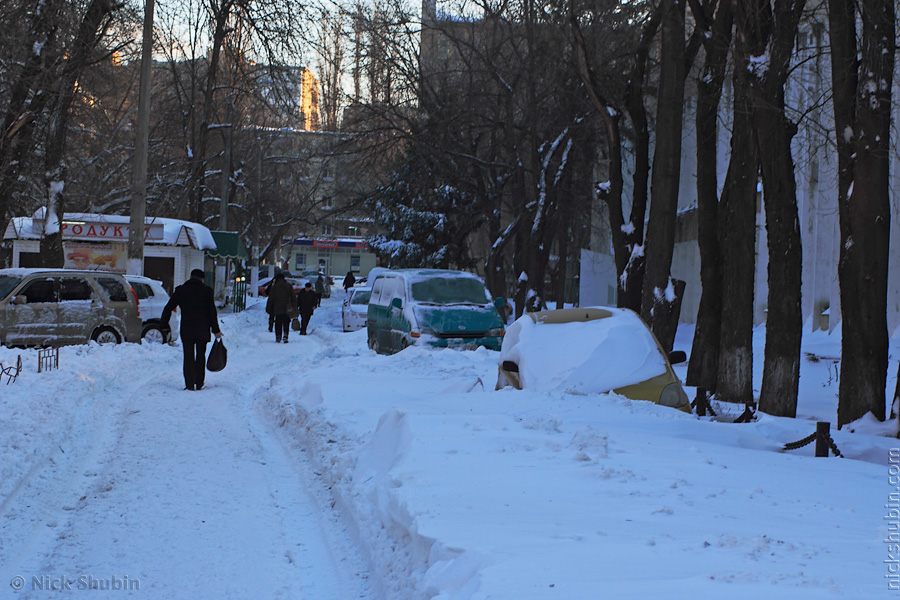 Snow in Odessa