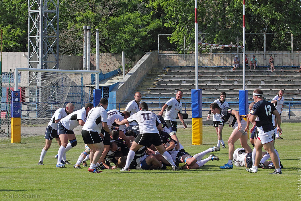Rugby. East European League 2015. Round 6. Odessa